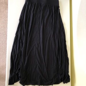 Long Black Skirt
